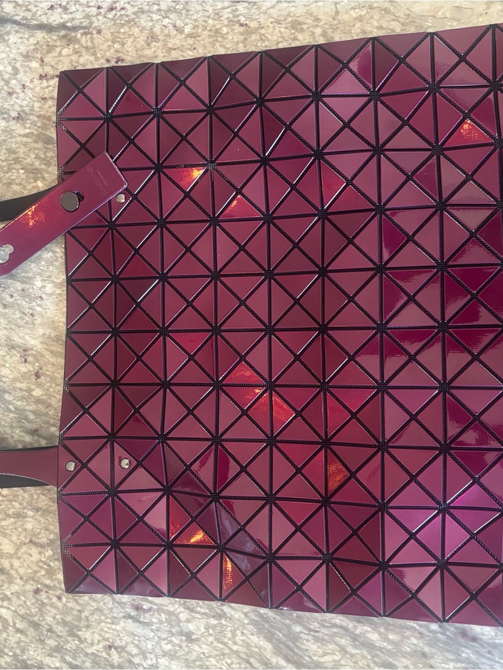 BAO BAO ISSEY MIYAKE Structured Geometric Tote